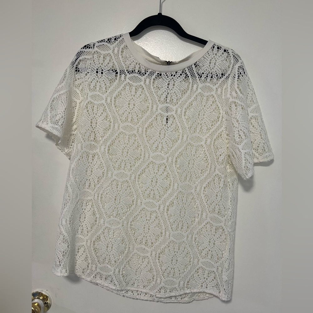 Banana republic lace top